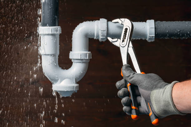 Professional Drain Cleaning technician working in Chico, TX